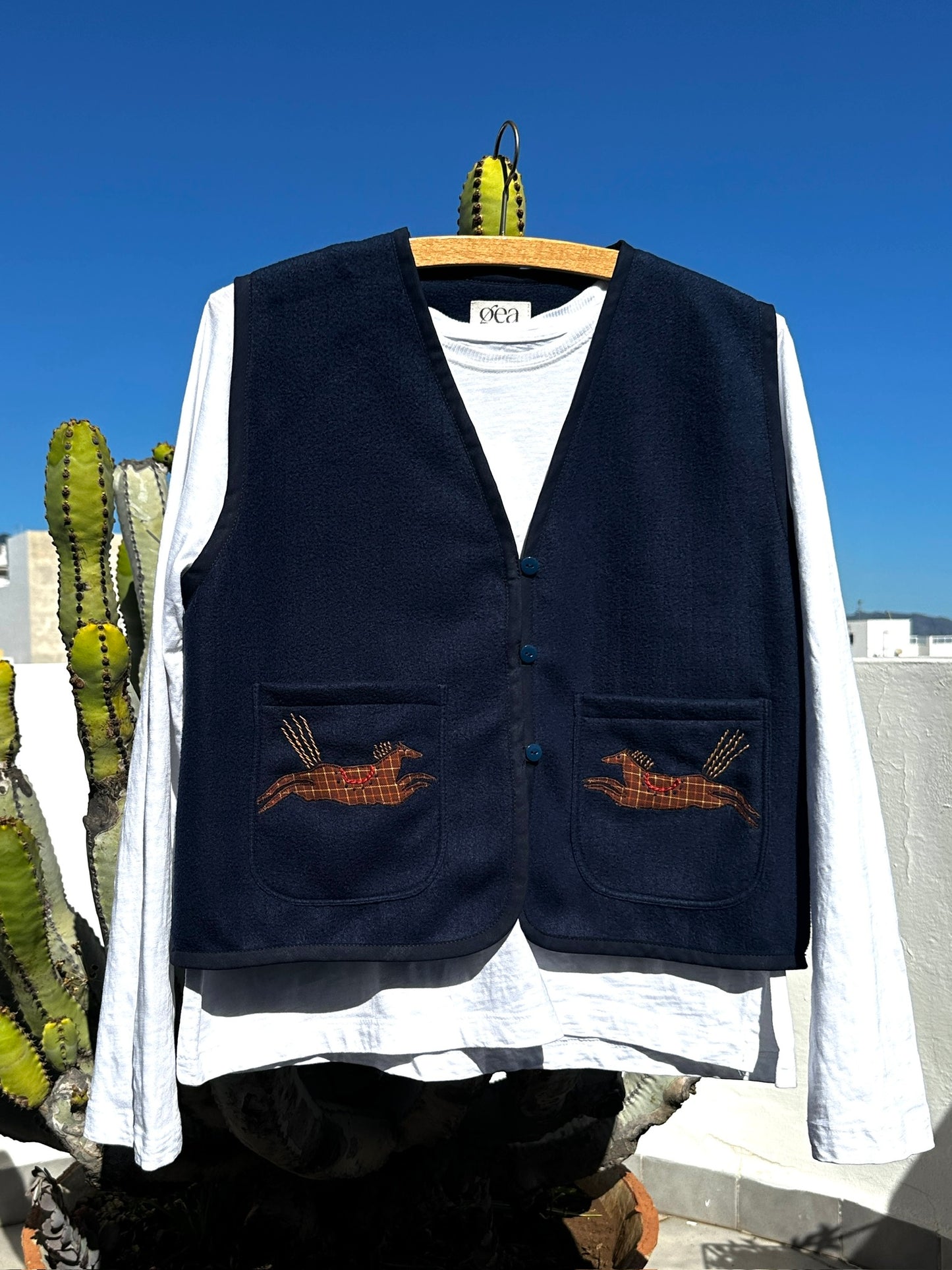Chaleco Garachico 𐂃 Applique