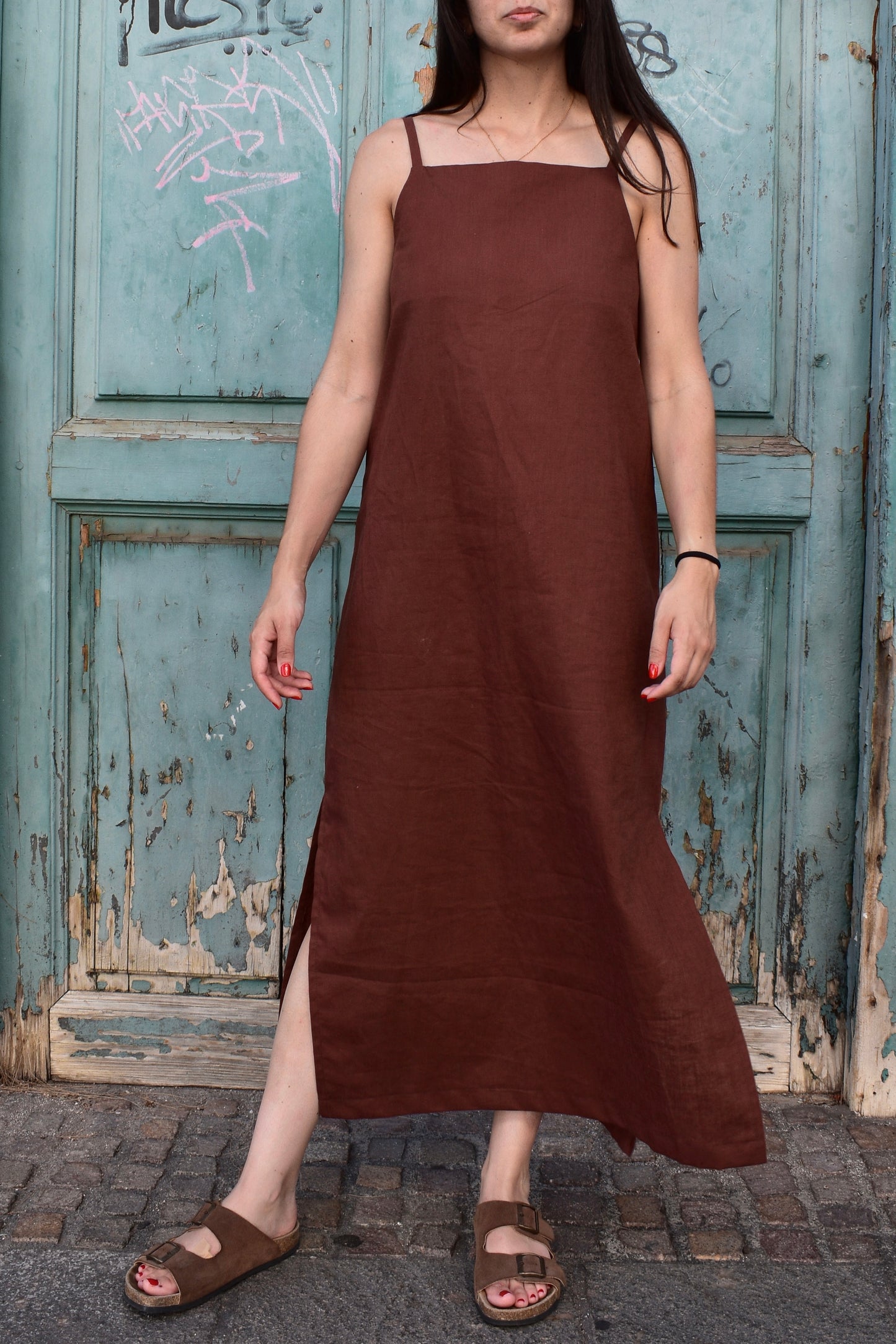 Vestido Badana Midi - A MEDIDA