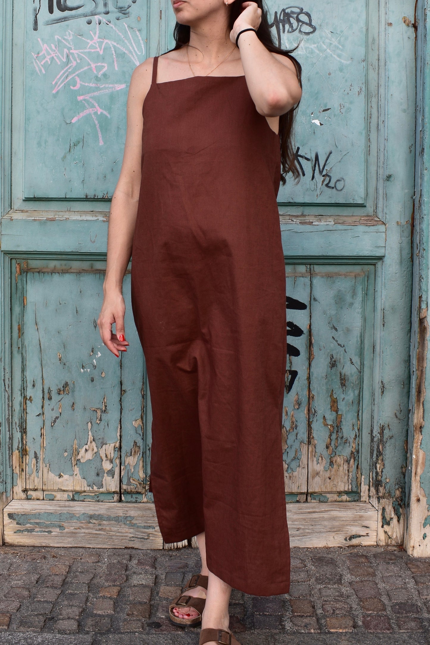 Vestido Badana Midi - A MEDIDA