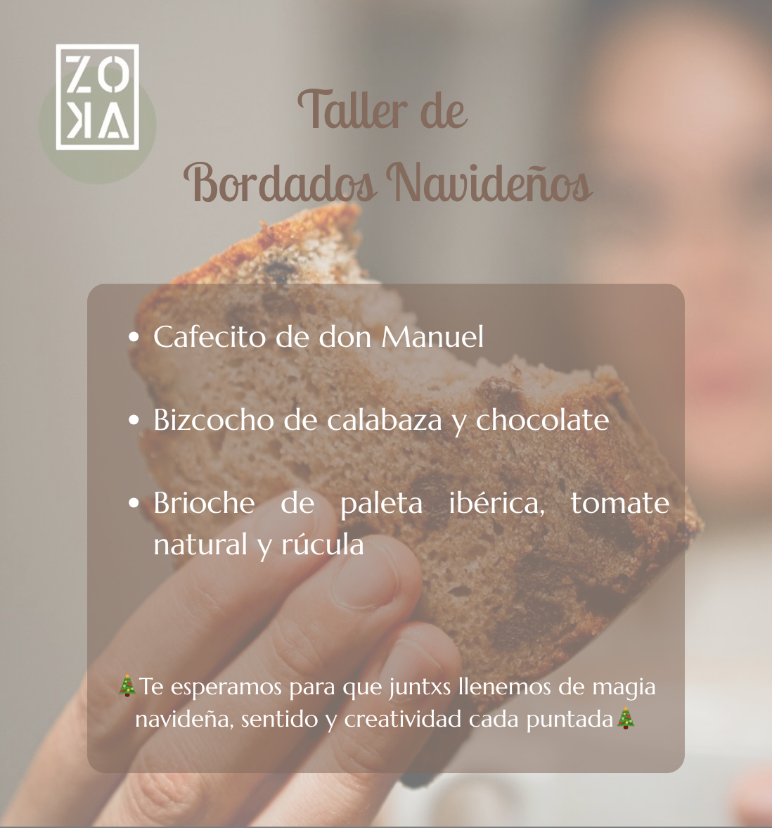 .🌲Taller de bordado de adornos navideños